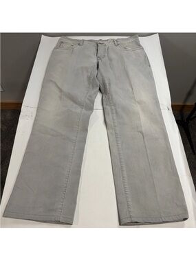 Hugo Boss Denim Jeans Mens Gray Straight Leg 38 x 32